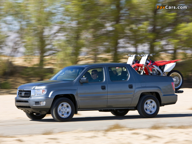 Honda Ridgeline RT 2008–12 photos (640 x 480)