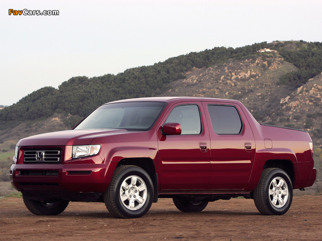 Photos of Honda Ridgeline RTL 2006–08 (640 x 480)