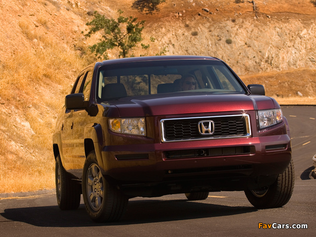 Pictures of Honda Ridgeline RTX 2006–08 (640 x 480)