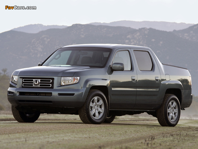 Honda Ridgeline RTS 2006–08 wallpapers (640 x 480)