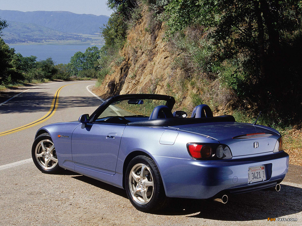 Honda S2000 US-spec (AP1) 1999–2003 photos (1024 x 768)