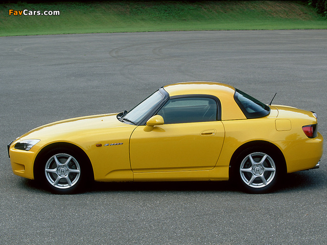 Honda S2000 JP-spec (AP1) 1999–2003 wallpapers (640 x 480)