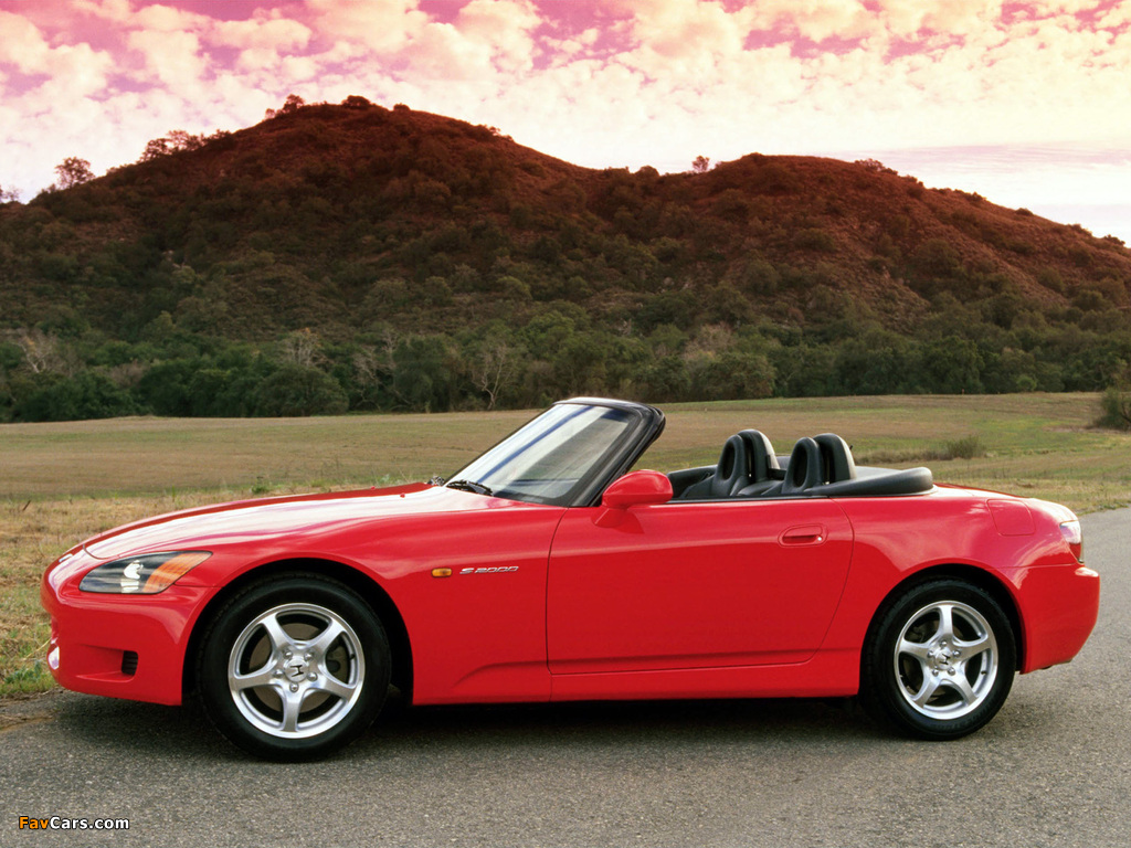 Honda S2000 US-spec (AP1) 1999–2003 wallpapers (1024 x 768)