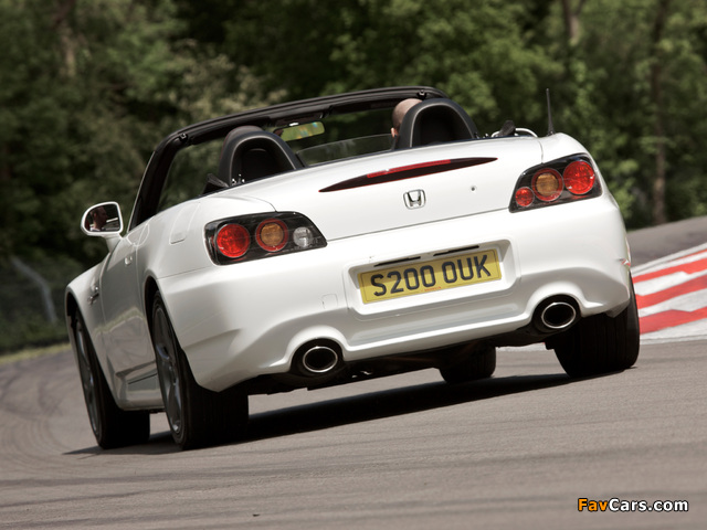 Honda S2000 Ultimate Edition UK-spec (AP2) 2009 wallpapers (640 x 480)