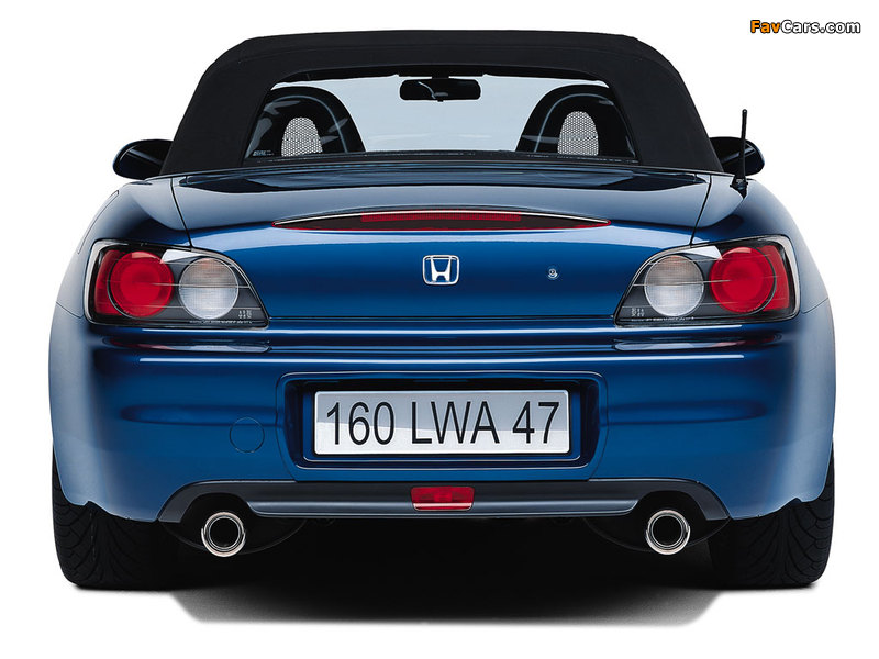 Photos of Honda S2000 (AP1) 1999–2003 (800 x 600)