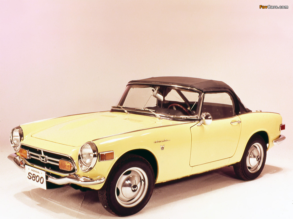 Pictures of Honda S800 1966–68 (1024 x 768)