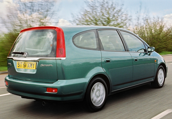 Photos of Honda Stream UK-spec (RN1) 2000–04