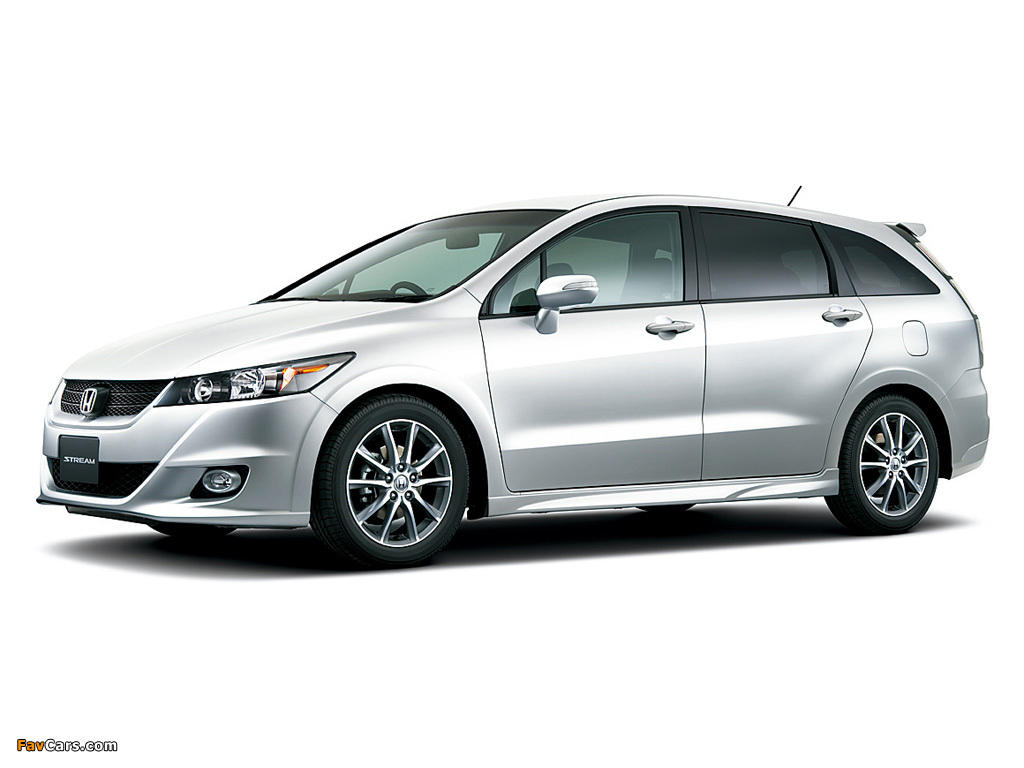 Honda Stream RSZ S Package (RN8) 2009 wallpapers (1024 x 768)