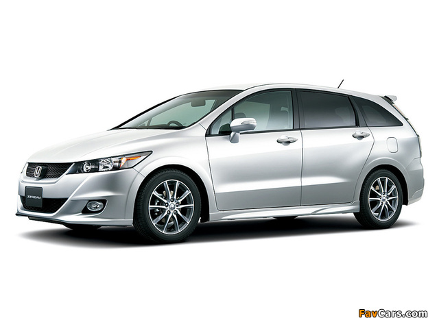 Honda Stream RSZ S Package (RN8) 2009 wallpapers (640 x 480)