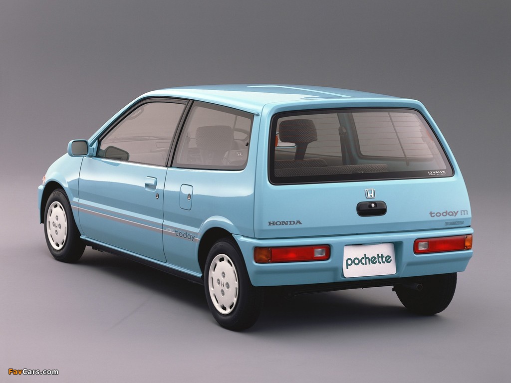 Honda Today M Pochette (JA2) 1989–90 photos (1024 x 768)