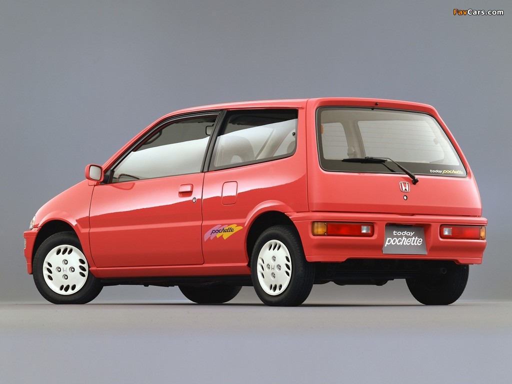 Honda Today Pochette Limited (JA2) 1991–92 images (1024 x 768)