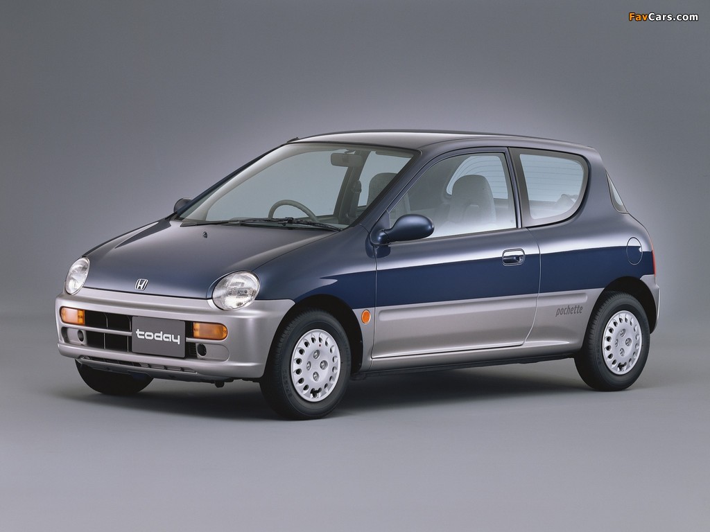 Honda Today Pochette Version II (JA4) 1995–96 wallpapers (1024 x 768)