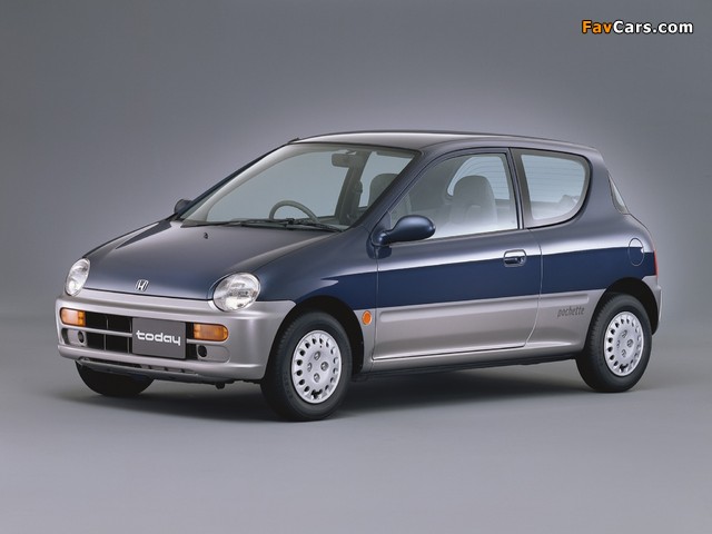 Honda Today Pochette Version II (JA4) 1995–96 wallpapers (640 x 480)