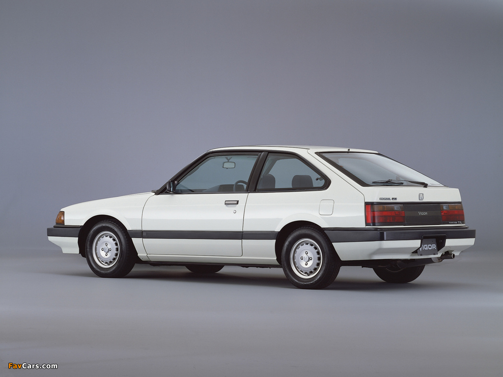 Honda Vigor TXL Hatchback 1983–85 photos (1024 x 768)