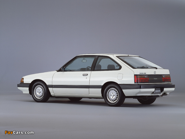 Honda Vigor TXL Hatchback 1983–85 photos (640 x 480)