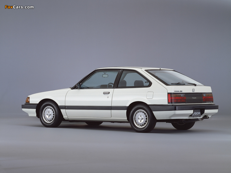 Honda Vigor TXL Hatchback 1983–85 photos (800 x 600)