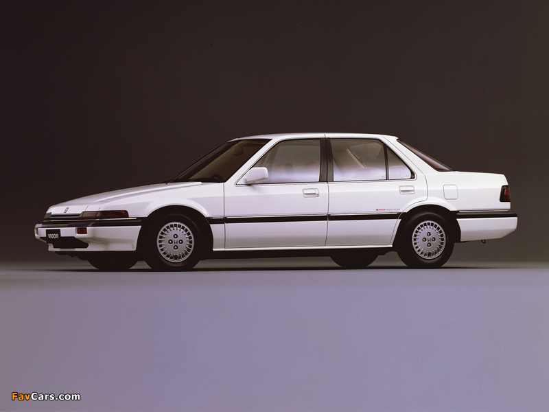 Honda Vigor Sedan 1985–89 photos (800 x 600)