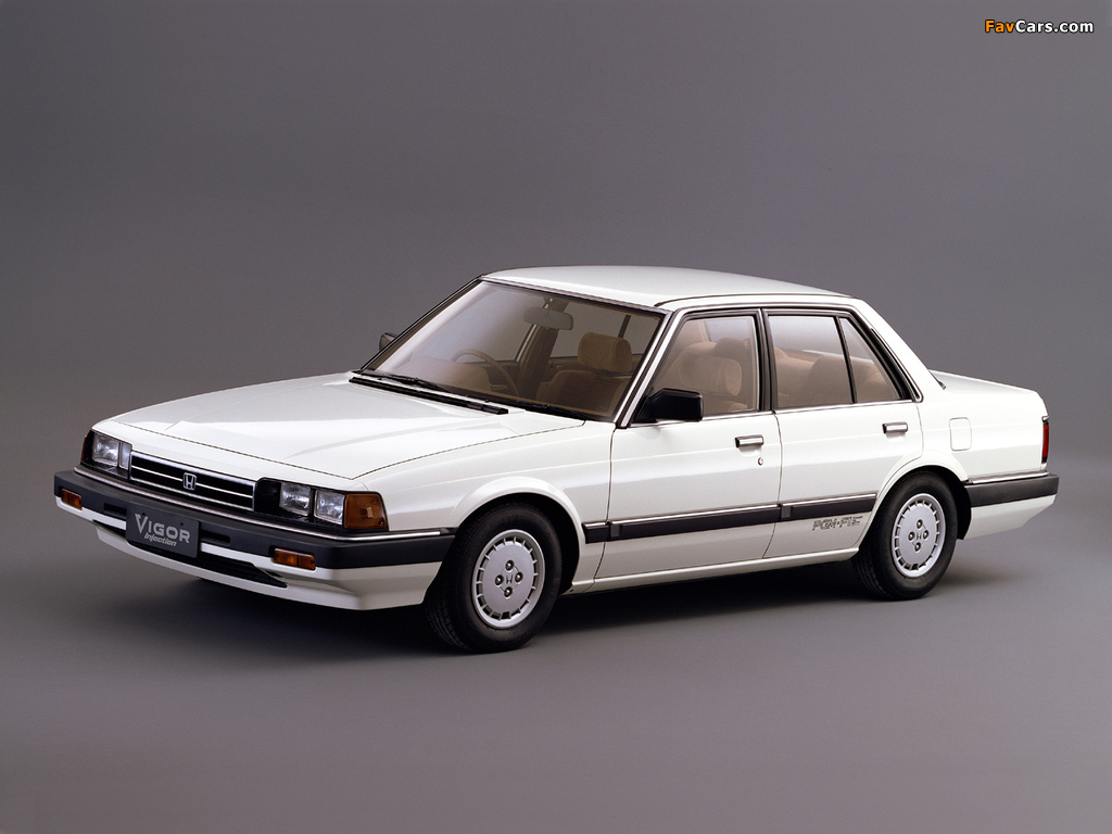 Images of Honda Vigor VTL-i Sedan 1984–85 (1024 x 768)
