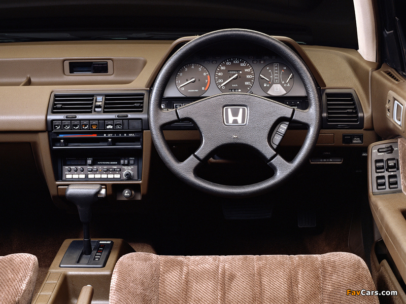 Photos of Honda Vigor Sedan 1985–89 (800 x 600)