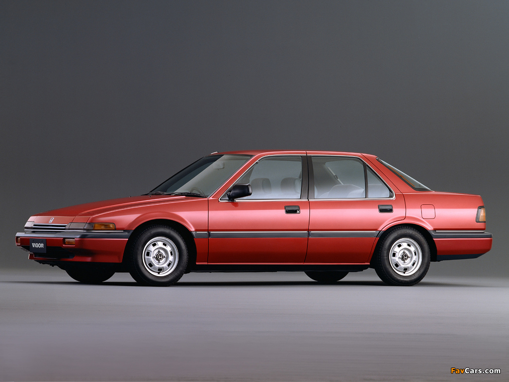 Photos of Honda Vigor Sedan 1985–89 (1024 x 768)