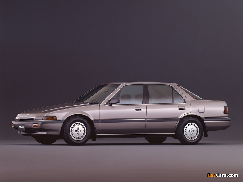 Pictures of Honda Vigor Sedan 1985–89 (800 x 600)