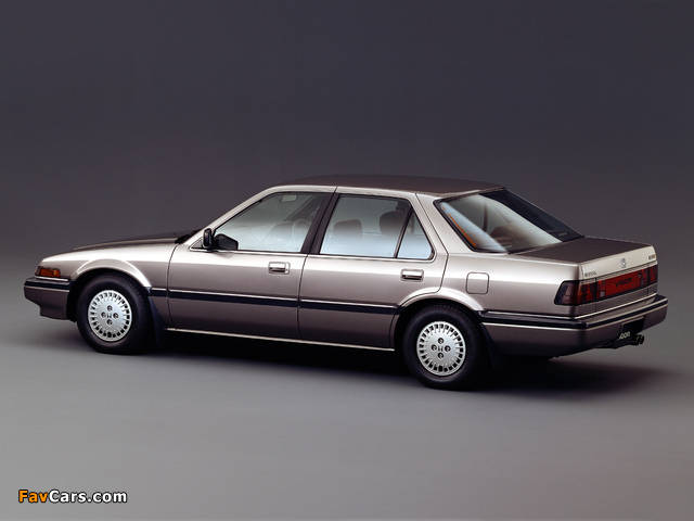 Pictures of Honda Vigor Sedan 1985–89 (640 x 480)