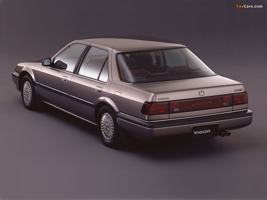 Honda Vigor Sedan 1985–89 wallpapers (1024 x 768)