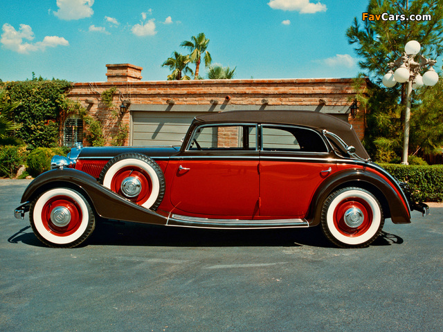 Horch 830 BL Cabriolet 1939 wallpapers (640 x 480)