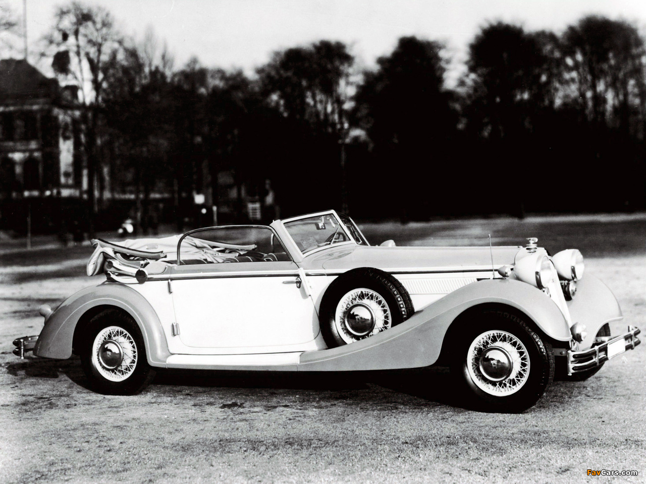 Horch 853 Sport Cabriolet 1935–37 wallpapers (1280 x 960)
