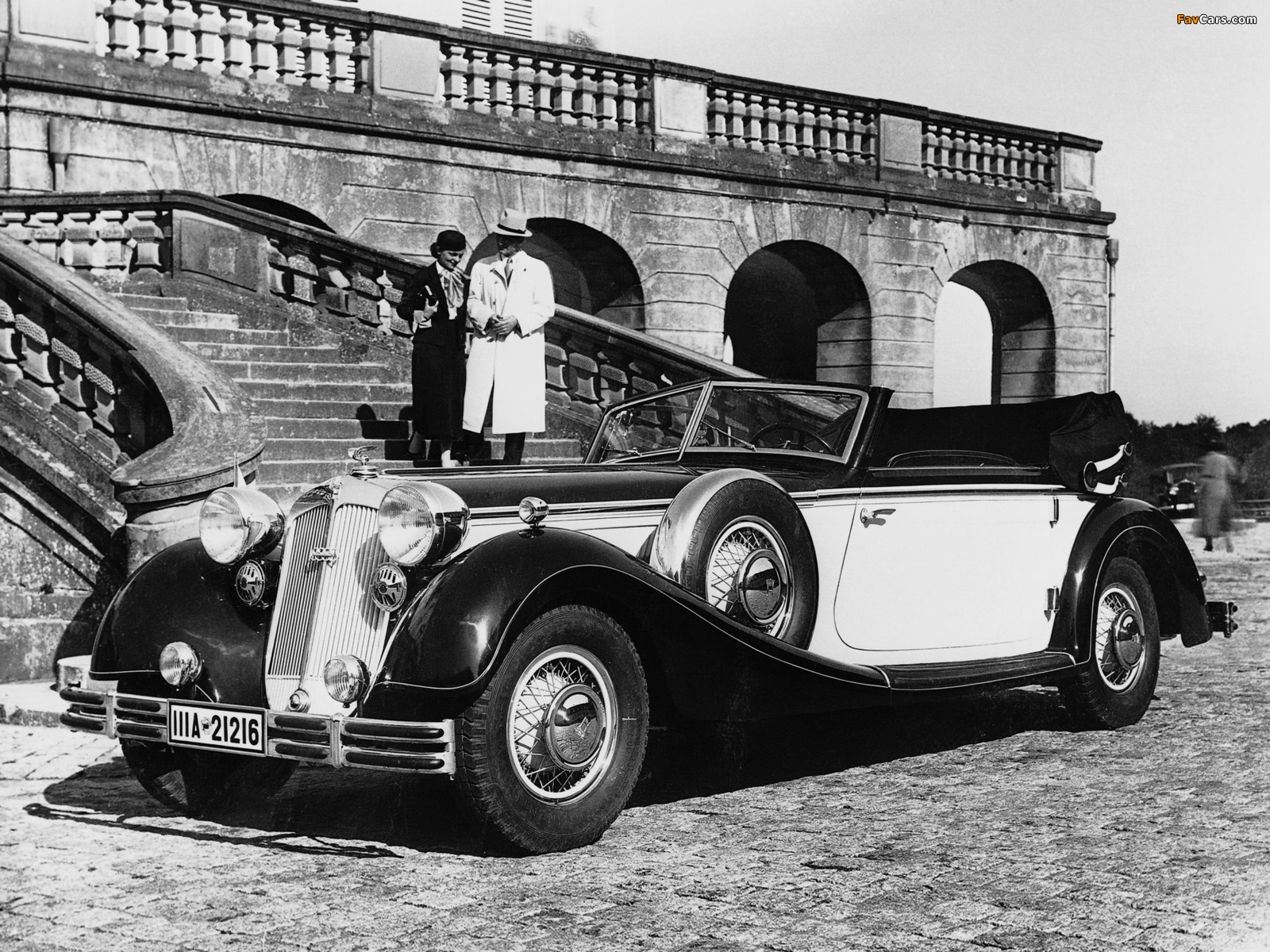 Horch 853 A Sport Cabriolet 1937–40 photos (1600 x 1200)