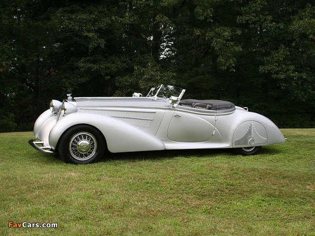 Horch 853 Special Roadster by Erdmann & Rossi 1938 wallpapers (640 x 480)