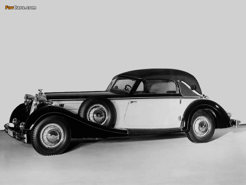 Horch 853 A Sport Cabriolet 1937–40 wallpapers (800 x 600)