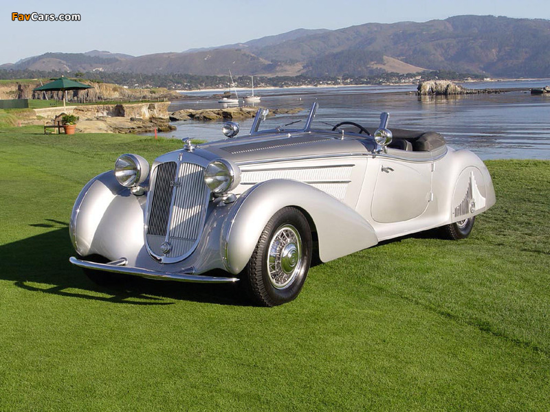 Horch 853 Special Roadster by Erdmann & Rossi 1938 wallpapers (800 x 600)