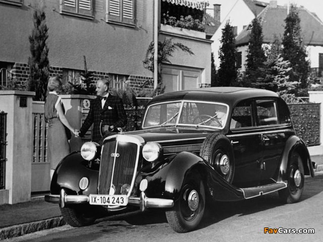 Horch 930 V Limousine 1937–40 pictures (640 x 480)