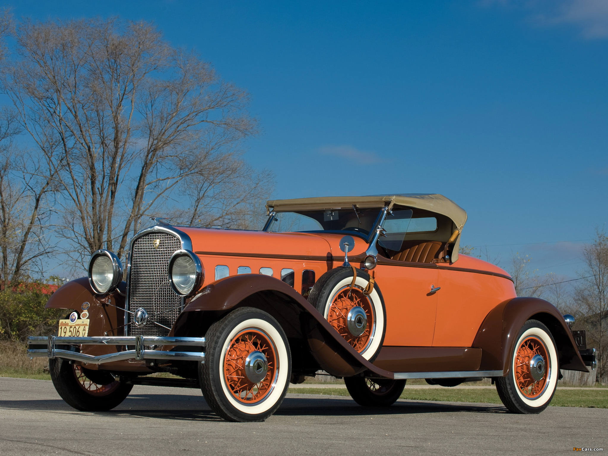 Pictures of Hudson Greater Eight Sport Roadster 1931–33 (2048 x 1536)