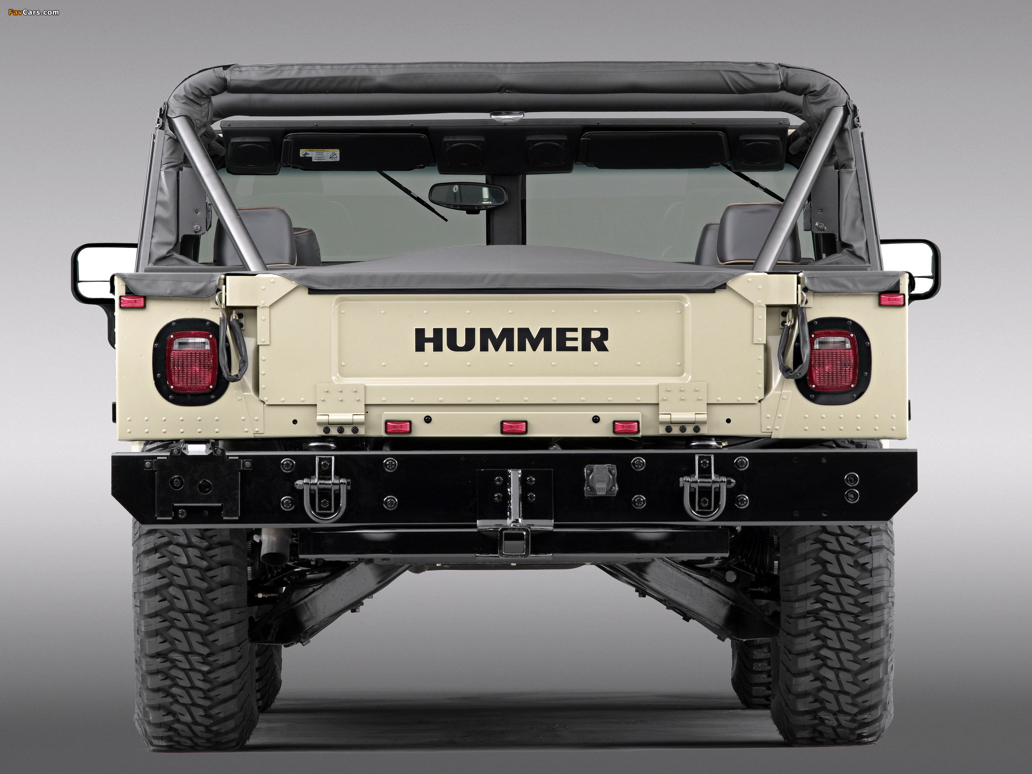 Hummer H1 Alpha Convertible 2005–06 wallpapers (2048 x 1536)