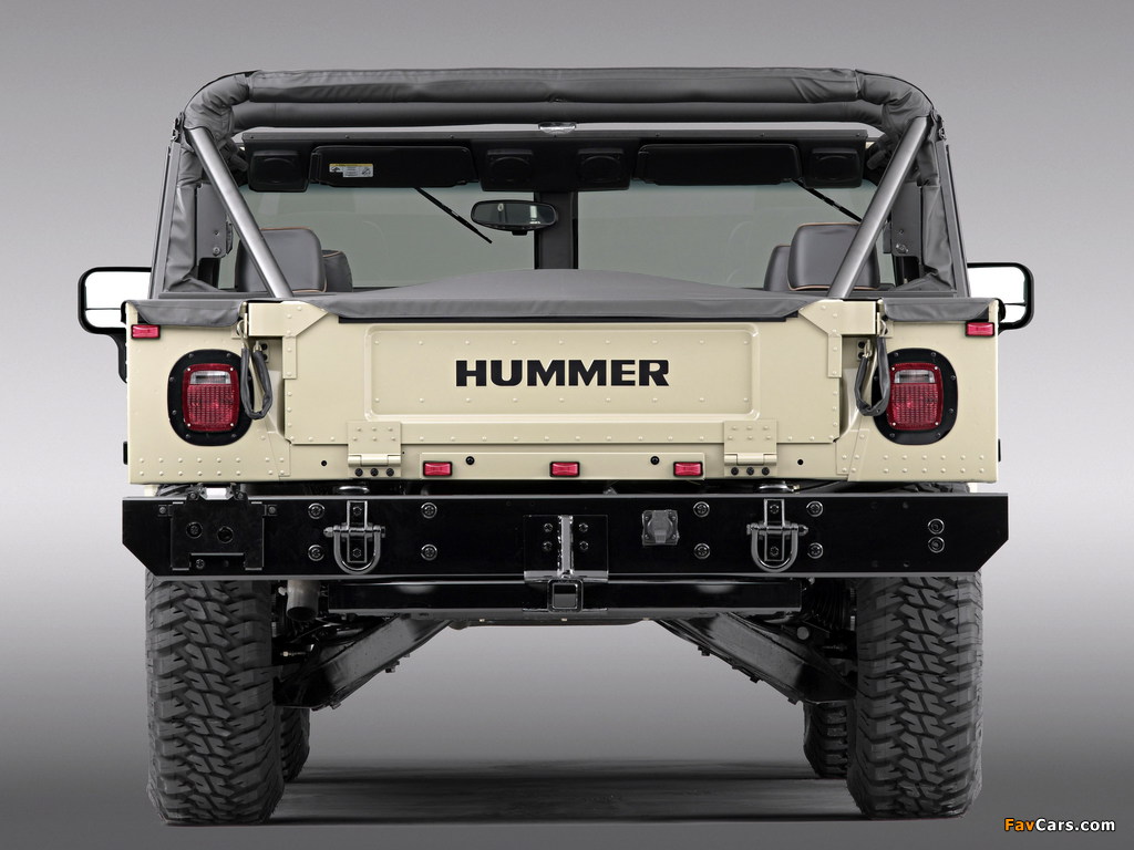 Hummer H1 Alpha Convertible 2005–06 wallpapers (1024 x 768)