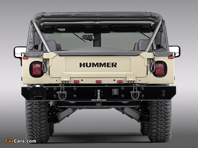 Hummer H1 Alpha Convertible 2005–06 wallpapers (640 x 480)