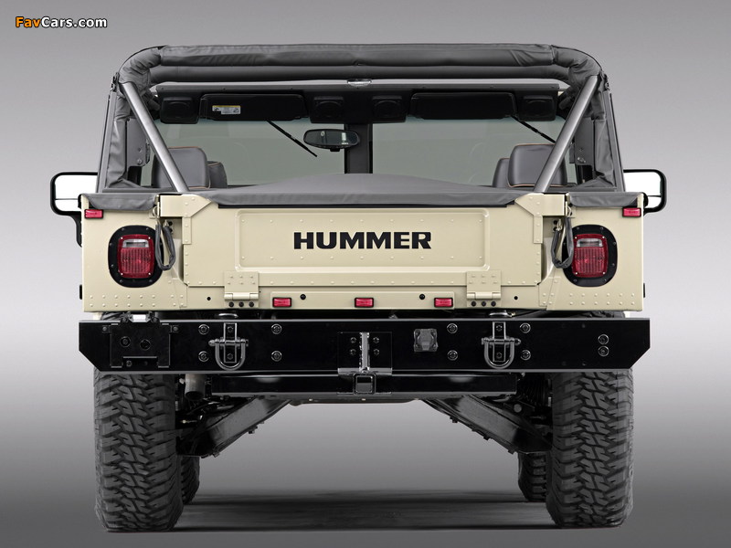 Hummer H1 Alpha Convertible 2005–06 wallpapers (800 x 600)