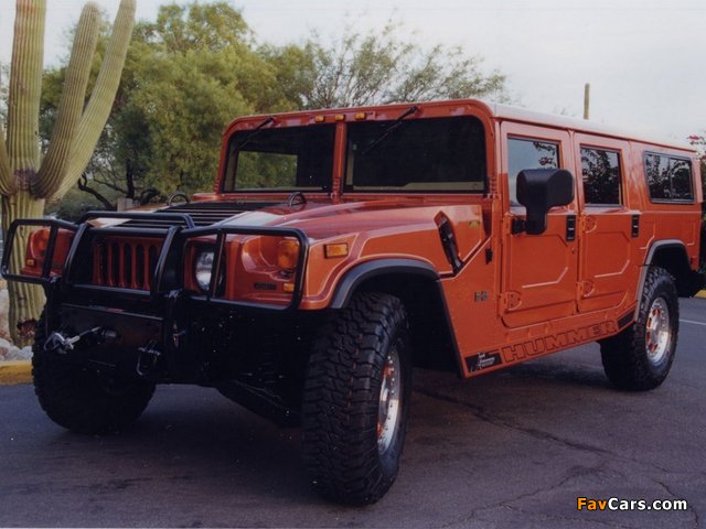 Images of Hummer H1 Wagon 10th Anniversary Edition 2002 (640 x 480)