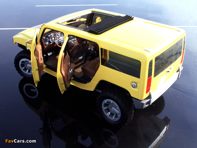 Hummer H2 SUV Concept 2000 images (640 x 480)
