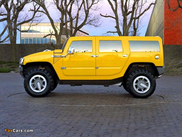 Hummer H2 SUV Concept 2000 photos (640 x 480)