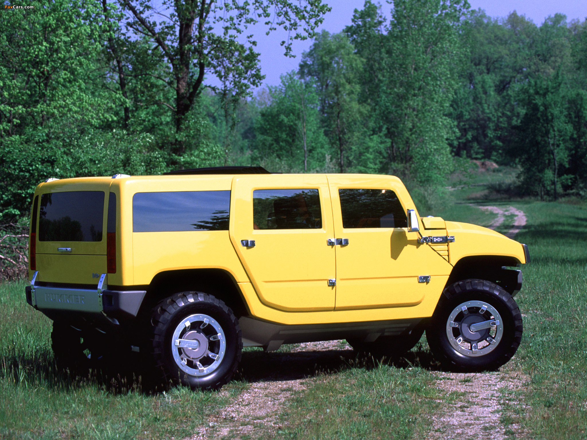 Hummer H2 SUV Concept 2000 pictures (2048 x 1536)