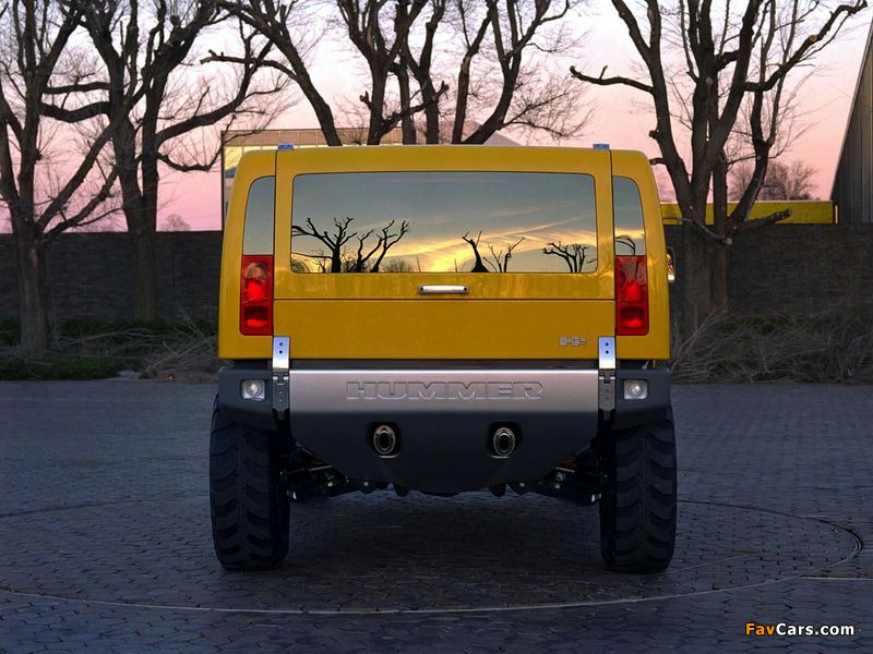 Hummer H2 SUV Concept 2000 wallpapers (800 x 600)