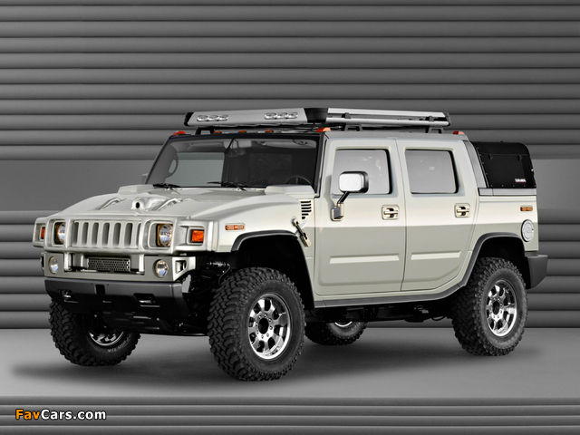 Hummer H2 SUT Dirt Sport Concept 2003 images (640 x 480)