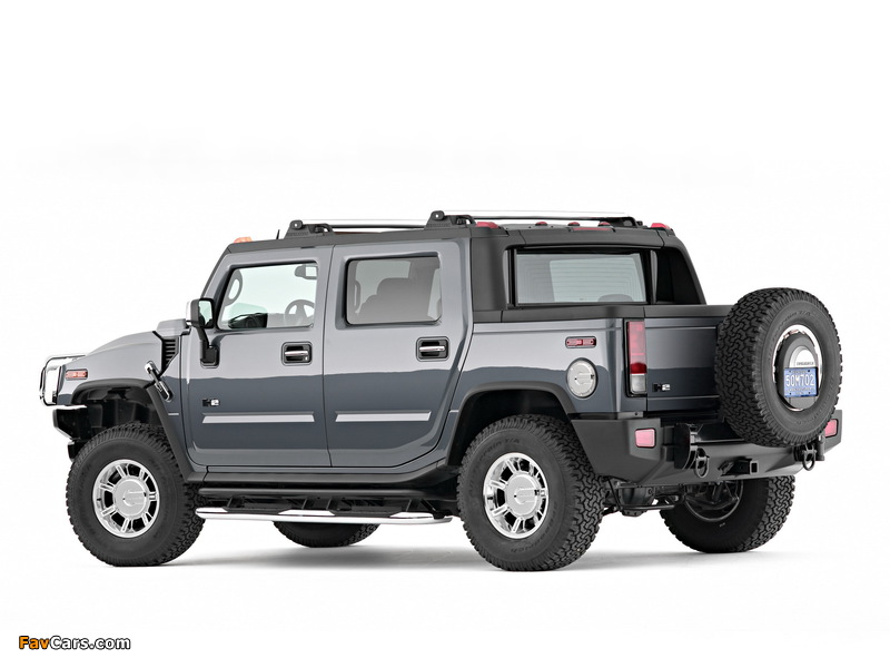 Hummer H2 SUT 2005–09 wallpapers (800 x 600)