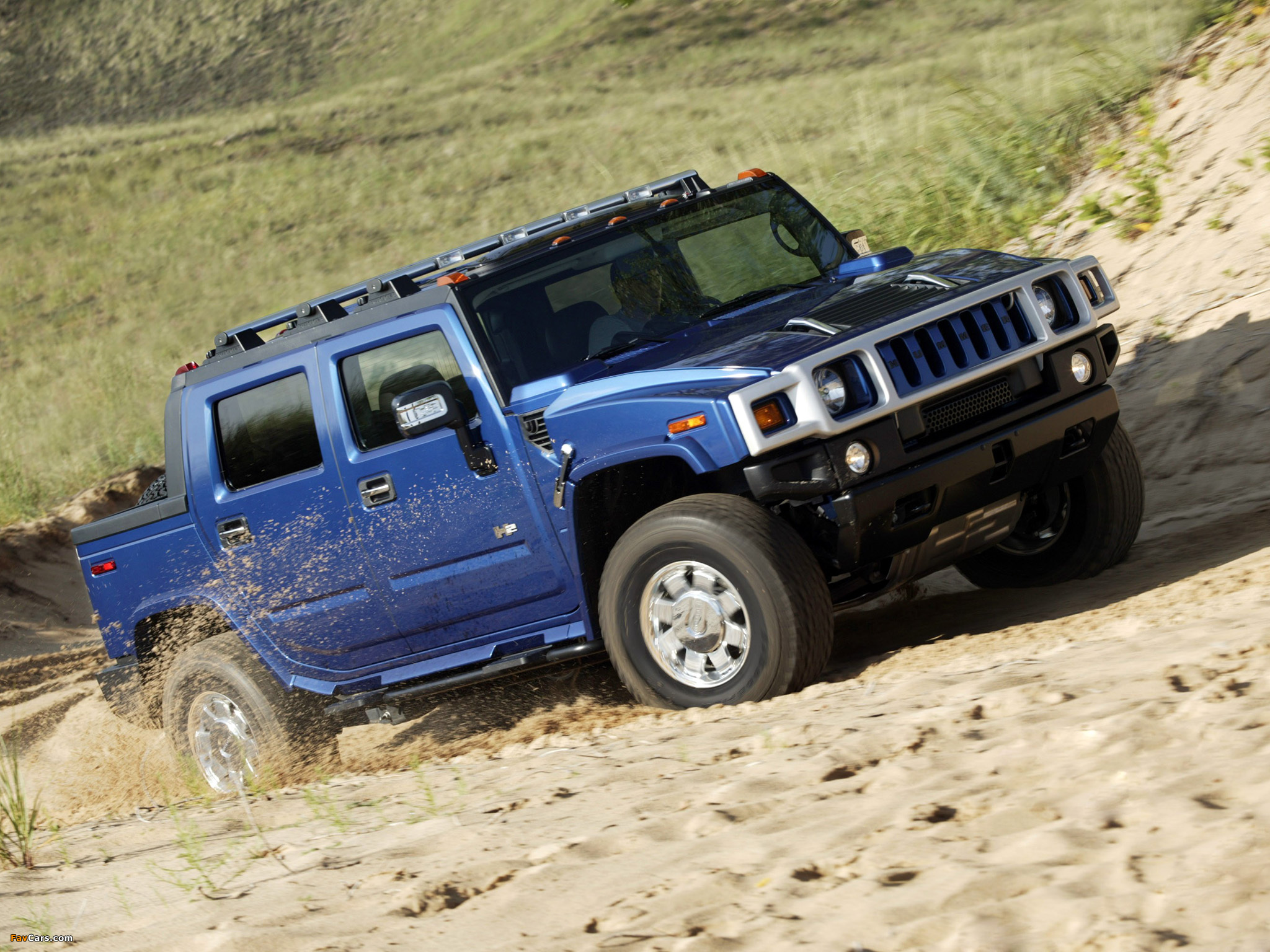 Hummer H2 SUT Pacific Blue Limited Edition 2006 wallpapers (2048 x 1536)