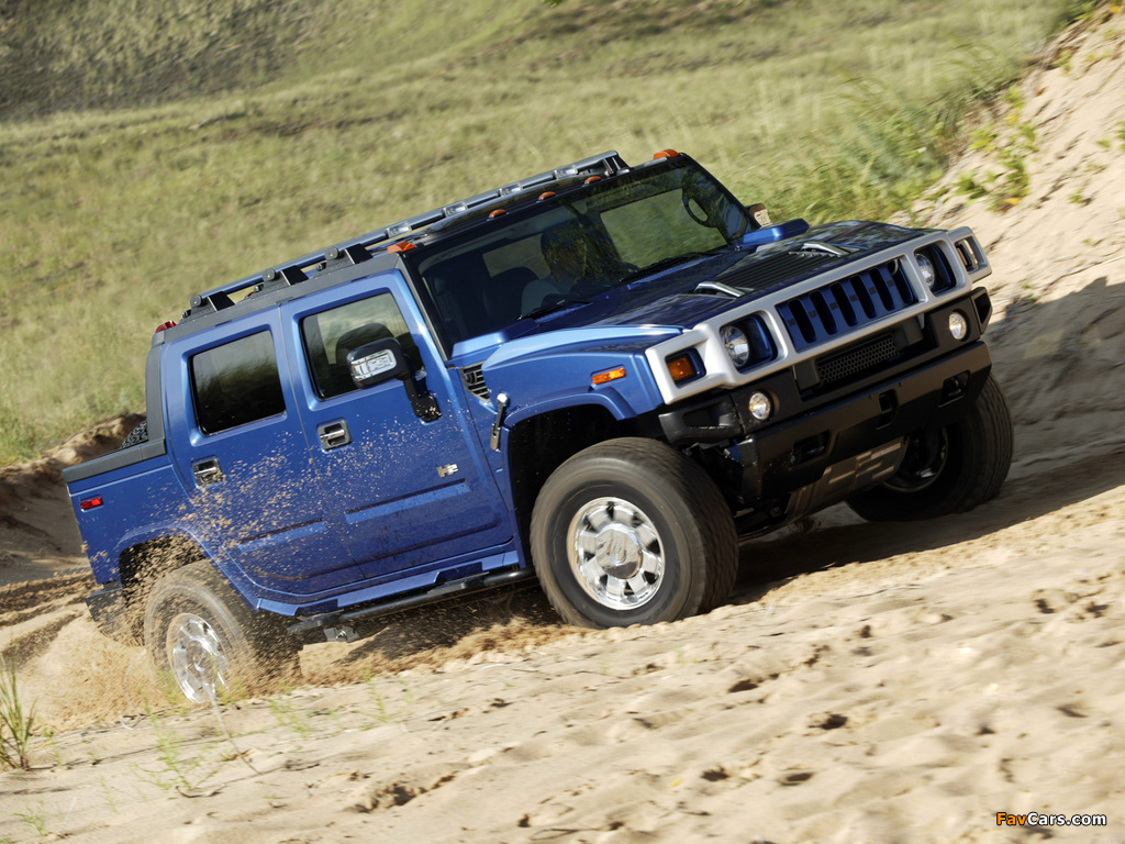 Hummer H2 SUT Pacific Blue Limited Edition 2006 wallpapers (1024 x 768)