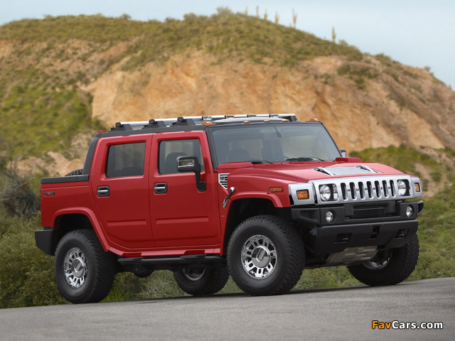 Hummer H2 SUT Victory Red Limited Edition 2007 pictures (640 x 480)
