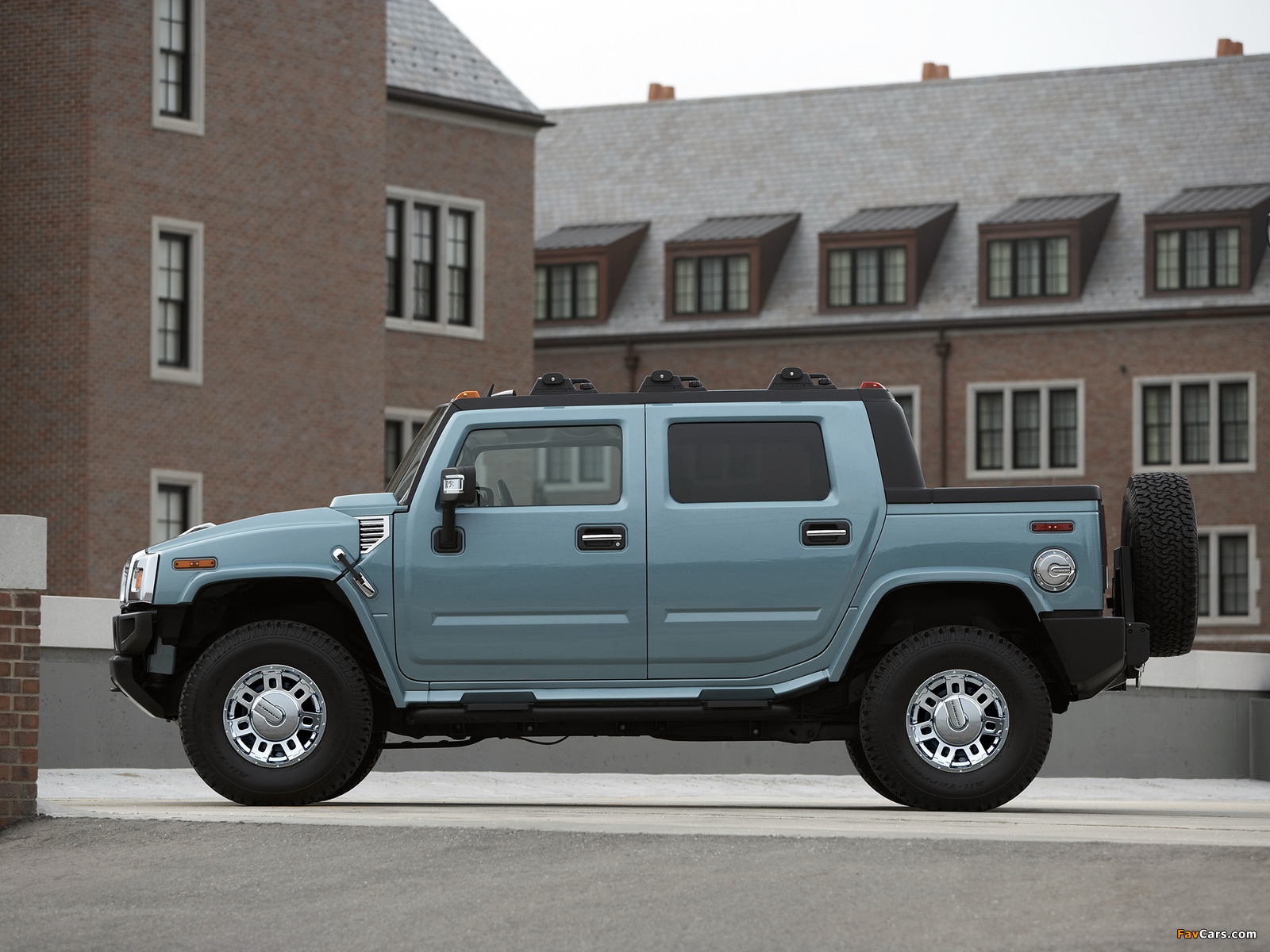 Hummer H2 SUT Glacier Blue Limited Edition 2007 wallpapers (1600 x 1200)